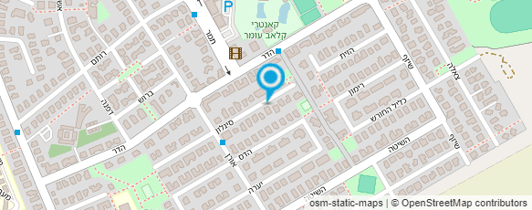 מפת הגעה אל גנים במדבר בע"מ