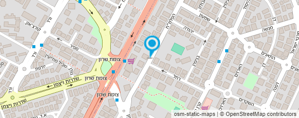 מפת הגעה אל שרון קוסמטיקס מפת הגעה אל שרון קוסמטיקס
