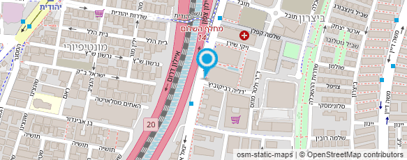 מפת הגעה אל ד"ר הנריק רוסטוביץ