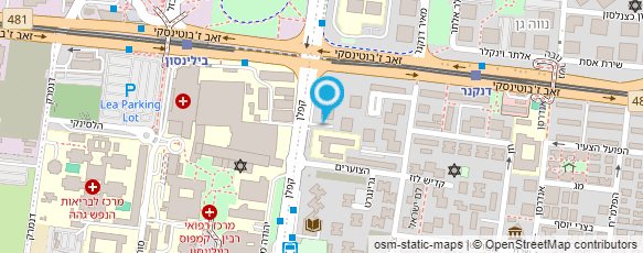 מפת הגעה אל "מול בלינסון שווארמה"