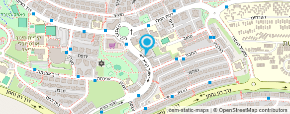 מפת הגעה אל טיפולית מרכז יום לקשיש