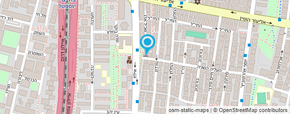 מפת הגעה אל אדיב עבודות חשמל 24 שעות