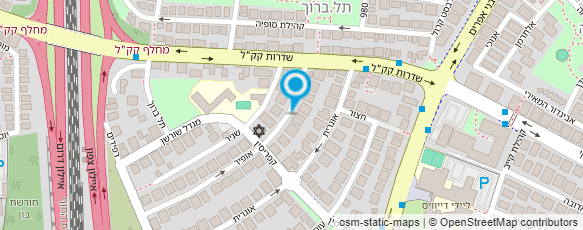 מפת הגעה אל זיוה גזית אדריכלות ועיצוב פנים