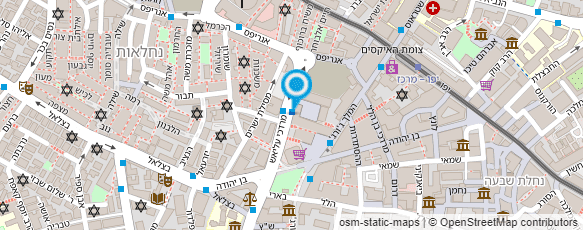 מפת הגעה אל ליאור עיצוב שיער