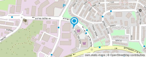 מפת הגעה אל קניון כוכב הצפון