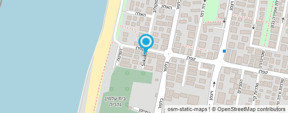 מפת הגעה אל רובינסון דניאל