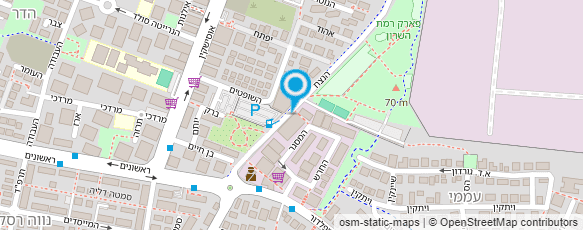 מפת הגעה אל עמית מרשנסקי בניה ושיפוץ