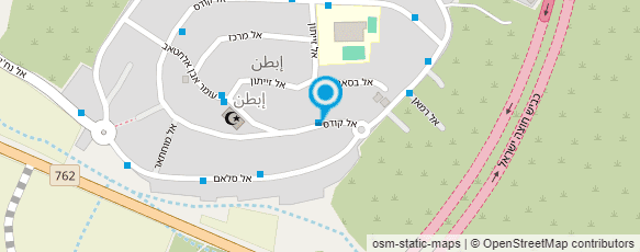 מפת הגעה אל מוסך יסמין