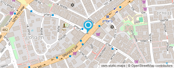 מפת הגעה אל משה ראובן