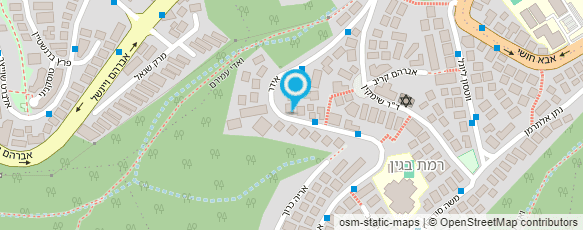 מפת הגעה אל גן מיכל