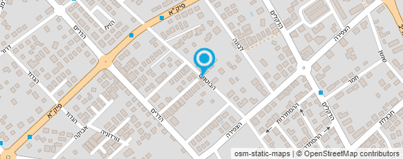 מפת הגעה אל א.ניב חברה לבניה ופיתוח בע"מ