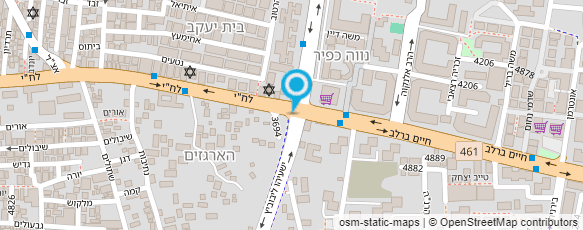 מפת הגעה אל אבי מסגרות