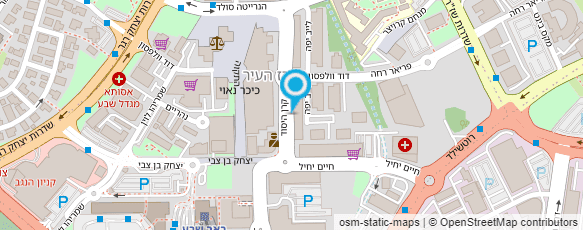 מפת הגעה אל א.ר.יוסף הנדסה בע"מ