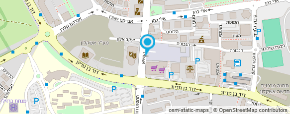 מפת הגעה אל ד"ר בסקין אלינה מפת הגעה אל ד"ר בסקין אלינה