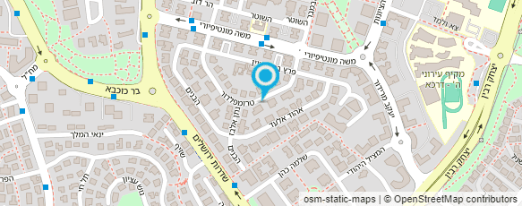 מפת הגעה אל המרכז לטיפול בזכויות העובד