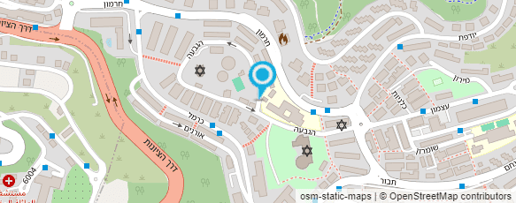 מפת הגעה אל מקוה בשכונה הצפונית