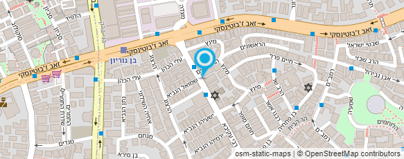 מפת הגעה אל יגודיוב שושי - עיצוב אופנה