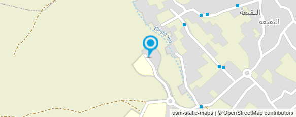 מפת הגעה אל אכסנית נוער ובית הארחה פקיעין