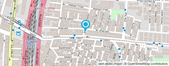 מפת הגעה אל צמיגים מכונאות כללית שמשון