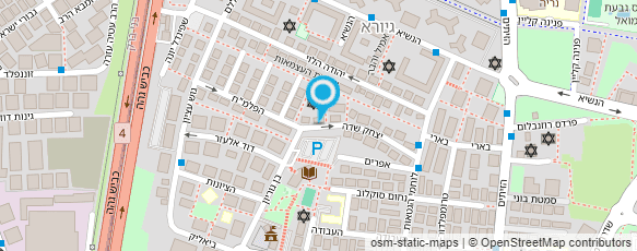 מפת הגעה אל גן נילי