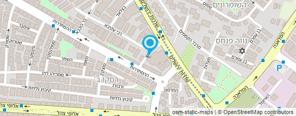 מפת הגעה אל דבורה יוסף ורונן פיגומים (המקורי)