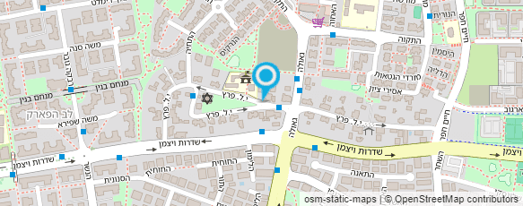 מפת הגעה אל הגן של אורלי