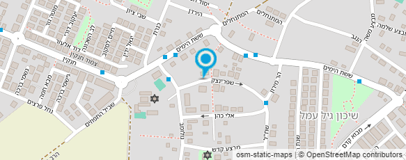 מפת הגעה אל גינון חבצלת השרון