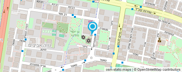 מפת הגעה אל דוניני סופר ניקוי יבש