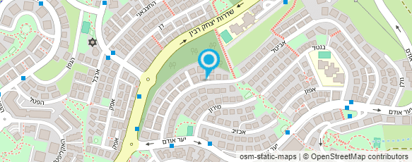 מפת הגעה אל גנון שחף