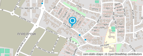 מפת הגעה אל גגות בוגנה