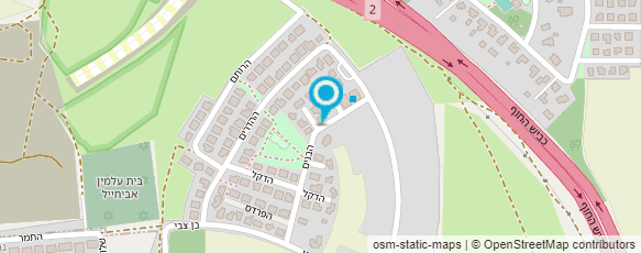 מפת הגעה אל ד"ר זלינגר אלמוג