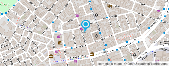 מפת הגעה אל א.א.כהן בע"מ