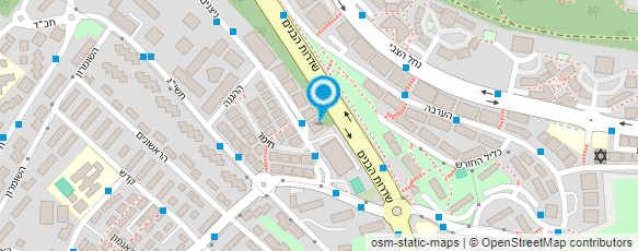 מפת הגעה אל ד"ר צכוב ולרי