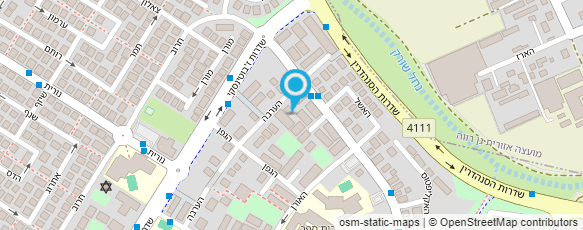 מפת הגעה אל יוסי גינון