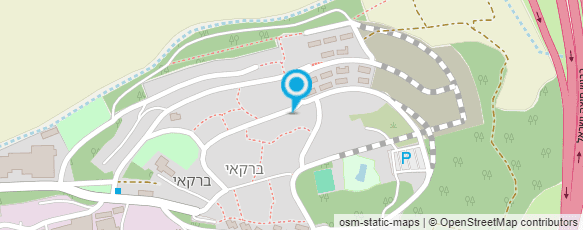 מפת הגעה אל מוסך ברקאי מפת הגעה אל מוסך ברקאי