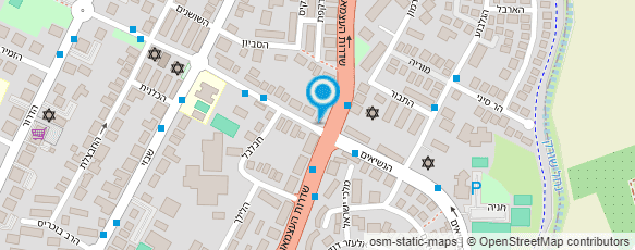 מפת הגעה אל אשד הפקות-יבנה