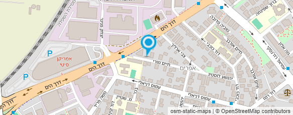 מפת הגעה אל מכללת זיו