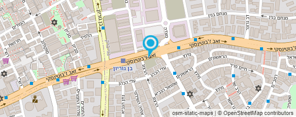 מפת הגעה אל אודיוקליניקה נטלי