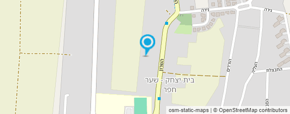 מפת הגעה אל מרכז לתזונה וטיפוח