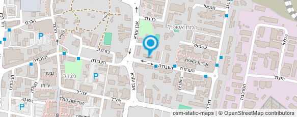 מפת הגעה אל מוסך שרותי חשמל