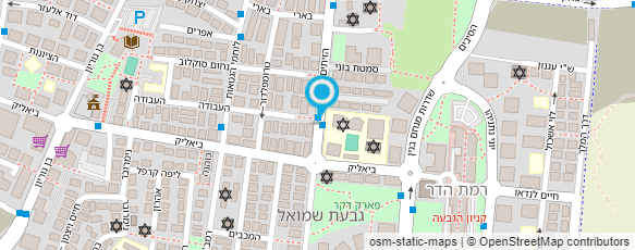 מפת הגעה אל אלי מור - ניידת שירות