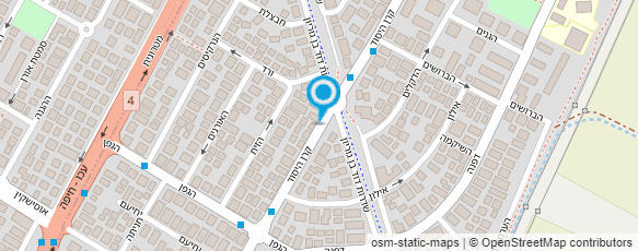 מפת הגעה אל מרפאת שיניים קרית ביאליק