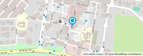 מפת הגעה אל "אוריון"-מכון לניקוי יבש ומכבסה