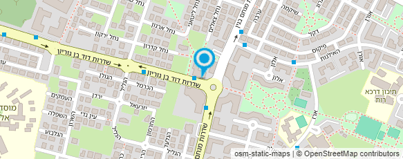 מפת הגעה אל עו"ד ונוטריון דן משה