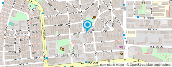 מפת הגעה אל נגיעות טבע-צוות גינון