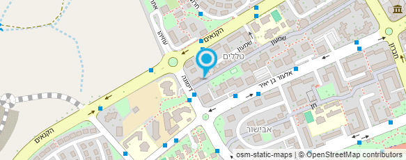 מפת הגעה אל רשת גני ילדים של אגודת ישראל