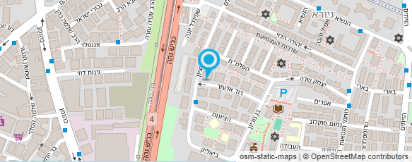 מפת הגעה אל דוד בני