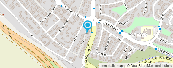 מפת הגעה אל מסיעי ראש העין