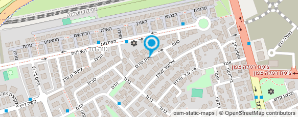 מפת הגעה אל שרעבי רוני