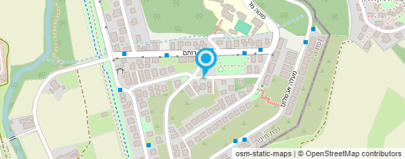 מפת הגעה אל עינת שחר - מגע מרפא